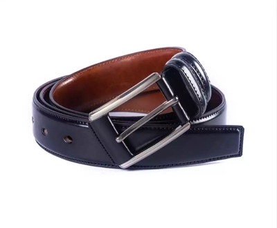 Picture of Black Leather Formal Belt For Artificial Leather new collection brown Belt For Men 2024 (Leather Key Ring FREE)