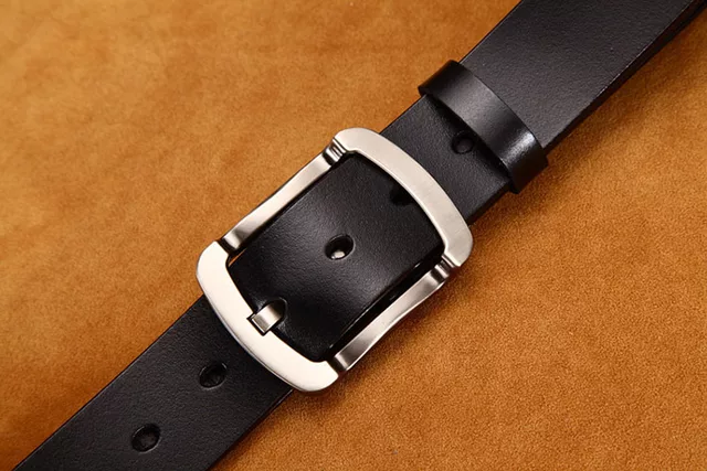 Picture of Premium Quality Artificial Leather new collection brown Belt For Men 2024's Black Belt Leather Male Strap Pin Buckle Casual Clothes Gift Solid Adult