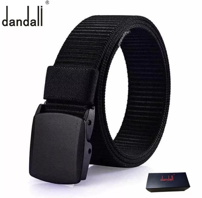 Picture of Fashionable High Quality Artificial Leather new collection brown Belt For Men 2024 Black Nylon Belt Outdoor Automatic Buckle Canvas Belts