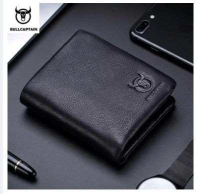 Picture of Billfold Zipper Card Purse Designer Luxury Businessman Short Smart Slim RFID Cow Leather Men Wallets