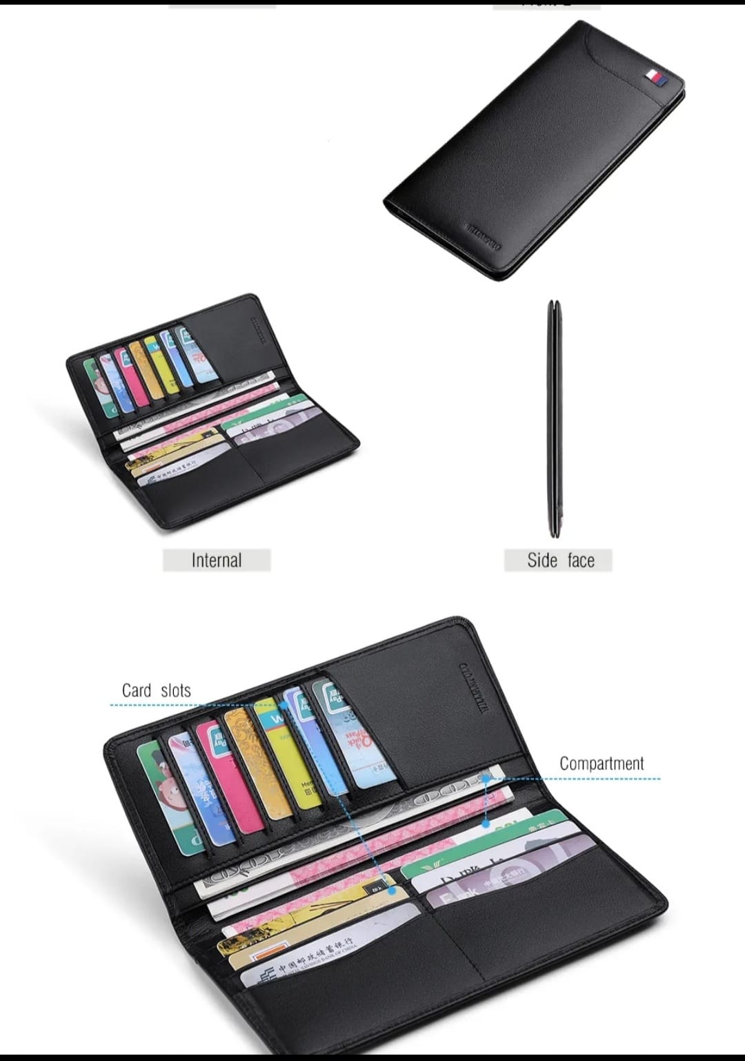 Picture of premium quality Leather Long wallet For Men