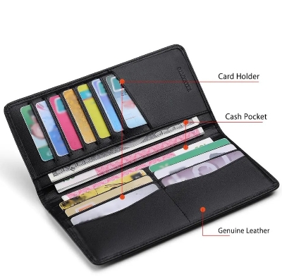Picture of premium quality Leather Long wallet For Men