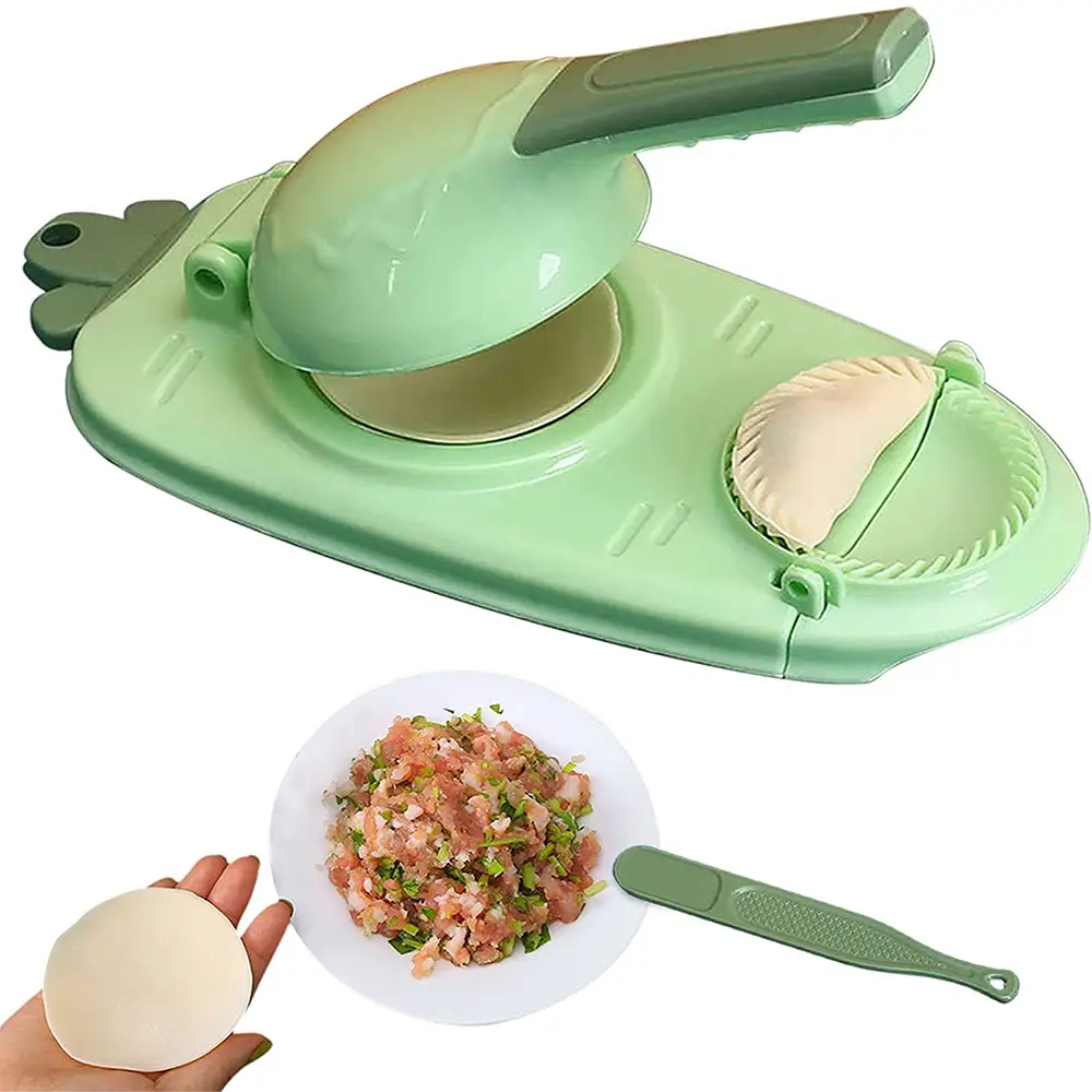 Picture of 2 in 1 Magic Cake Maker -2 in1 Dumpling Maker Diy Kit Wrapper Presser Manual Labor-Machine Kitchen Gadgets Mini Size