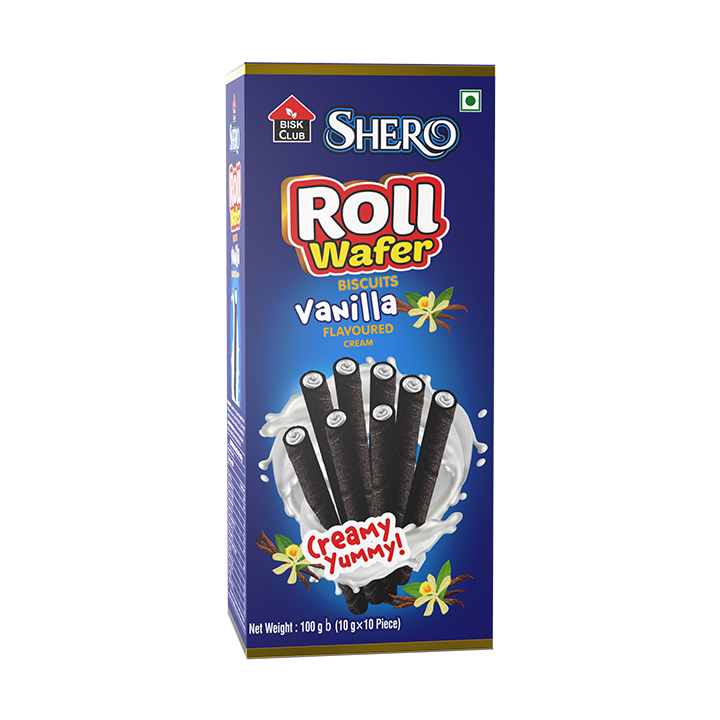 Picture of Shero Premium Roll Wafer Vanilla (10 gm x 10 pcs)