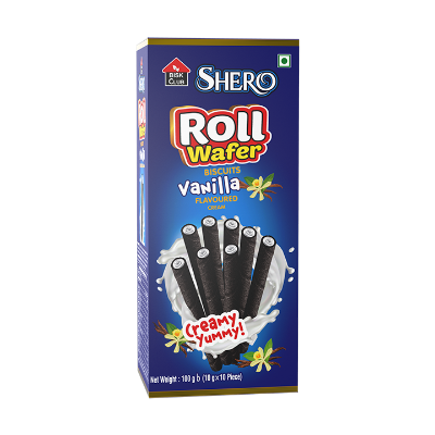 Picture of Shero Premium Roll Wafer Vanilla (10 gm x 10 pcs)