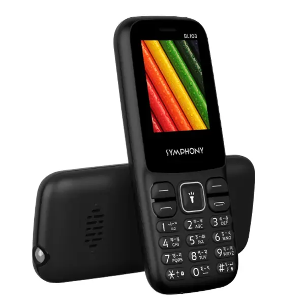 Picture of Symphony BL103 Feature phone with 1700mAh Long lasting Battery, Multicolor (Best Price)