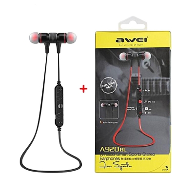 Picture of Awei A920BL Bluetooth Headset Wireless Bluetooth Smart Sports Stereo Earphone