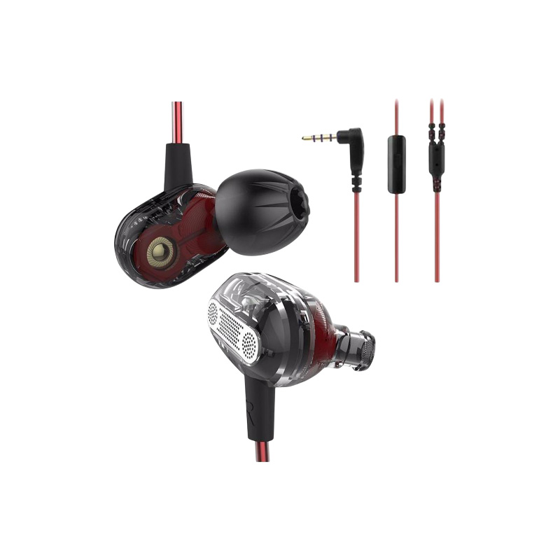 Picture of KZ ZSE Dynamic Dual Driver Stereo Professional Headphone with Mic