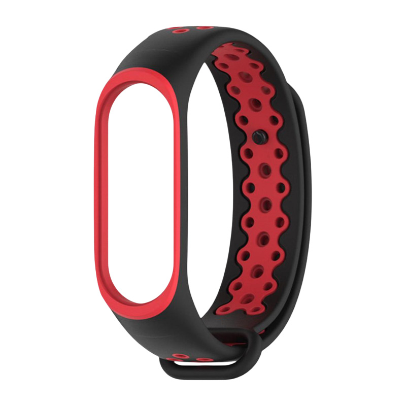 Picture of Replace Belt Double Colour Silicone Strap For Mi Band 3 / Mi Band 4