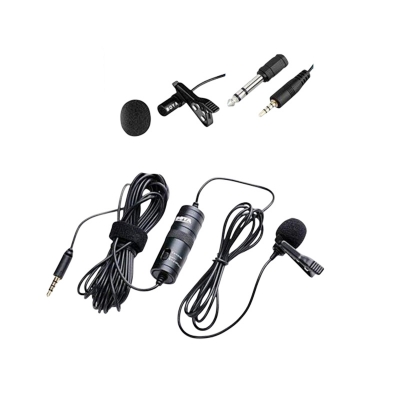 Picture of BOYA M1 Clip Microphone for PC, DSLR and Smartphone- Best for YouTube