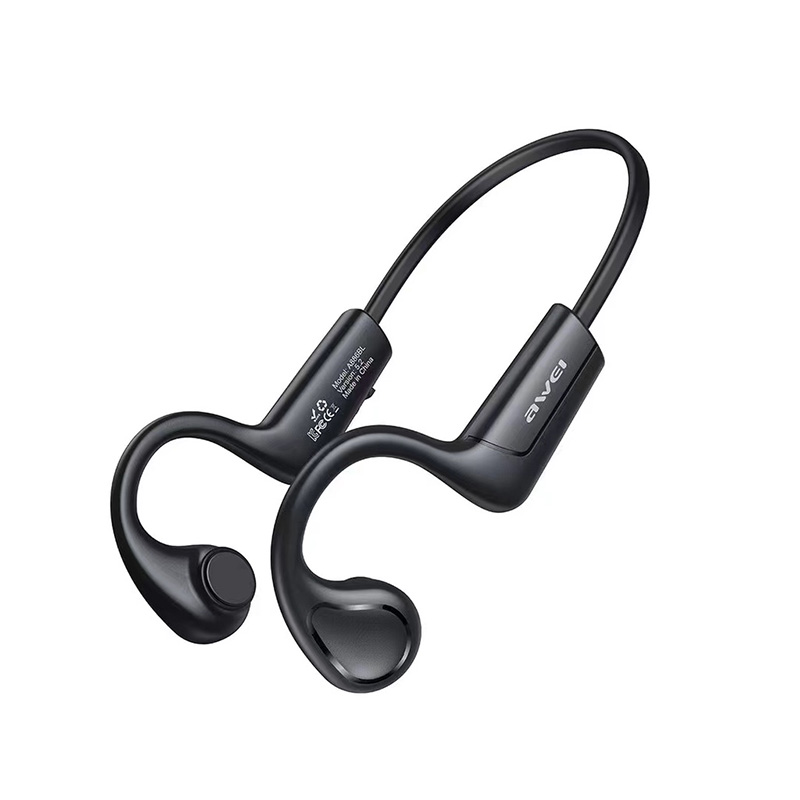 Picture of AWEI A886BL HiFi Sound Sports Bluetooth Headset Sports Air Conduction Air Transmitting Wireless Headset Bluetooth 5.2 Earphone Headphones