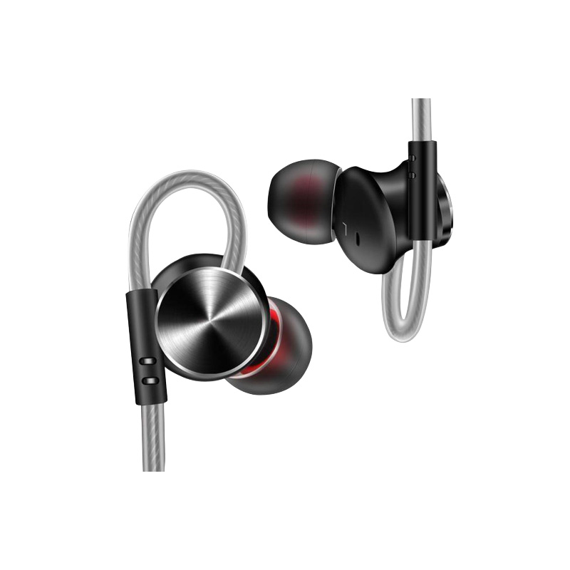 Picture of QKZ DM10 Zinc Alloy Metal Earphone With Carry Box - Black