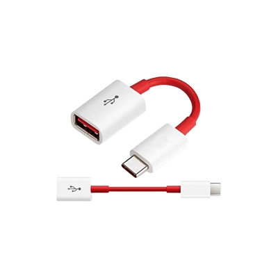 Picture of OnePlus OTG Cable For One Plus 3/3T/5/5T/6/6T/7Pro Converter Adapter Support Pen Drive / U DISk / Mouse / Game Handle