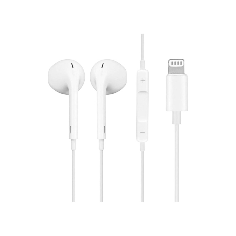 Picture of Lightning Jack Earphone with Microphone Wired Stereo Earphones For Apple iPhone 8 7 Plus X XS MAX XR iPod Wired Earphone Lightning