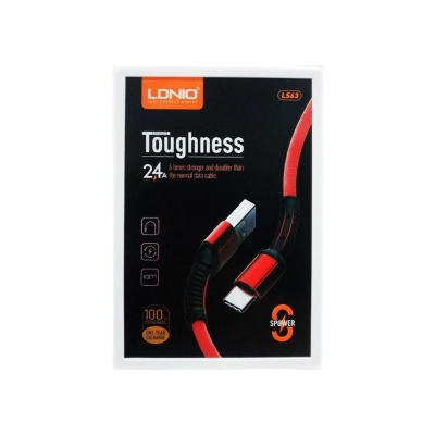 Picture of LDNIO LS63 1M Fast Charge 2.4A Toughness Type-C Data Cable For Smart Phone and Smart Devices