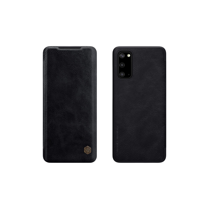 Picture of Nillkin Flip Cover For Samsung Galaxy S20 Case Nillkin QIN Series PU Leather Full Cover Flip Case For Samsung Galaxy S20 5G