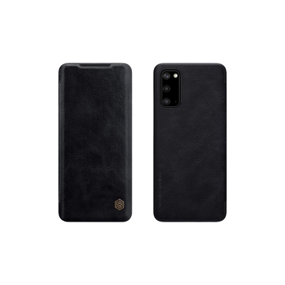 Picture of Nillkin Flip Cover For Samsung Galaxy S20 Case Nillkin QIN Series PU Leather Full Cover Flip Case For Samsung Galaxy S20 5G