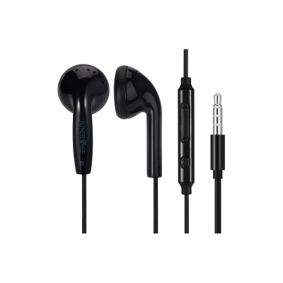 Picture of JuneRose JR-i4S Headset Bass Headphones In-ear Earphones Go Pro Earpiece with Shutter Remote & Mic for iPhone / Other Mobile Device - Headphone