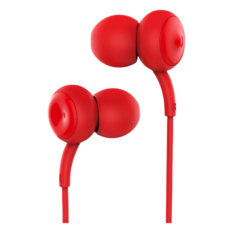 Picture of Remax RM-510 Bass Stereo Wired Earphone With Mic In-ear Earbuds Noise Cancelling Earphones Universal For Samsung iPhone Headphone