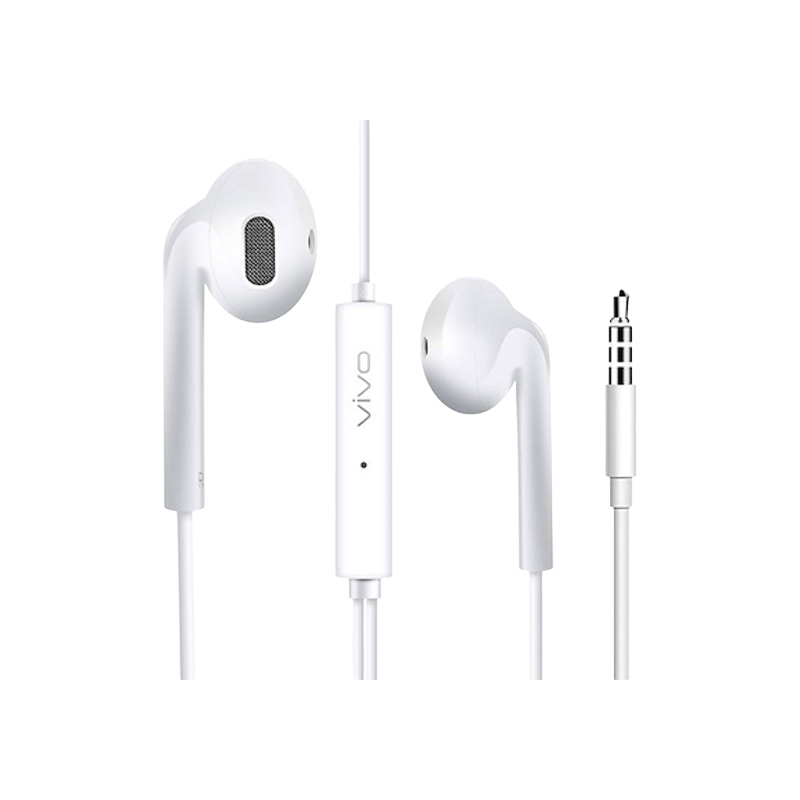 Picture of VIVO X20 Headsets In-Ear Earphone 3.5mm Plug Wire Controller Headphone For VIVO SmartPhone Oppo Huawei - Headphone