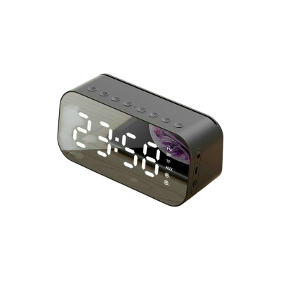 Picture of HAVIT MX701 M3 Portable Bluetooth Speaker Support Aux TF USB Music Player with Alarm Clock Wireless LED Display Temperature With FM Radio - Bluetooth Speaker - Speaker
