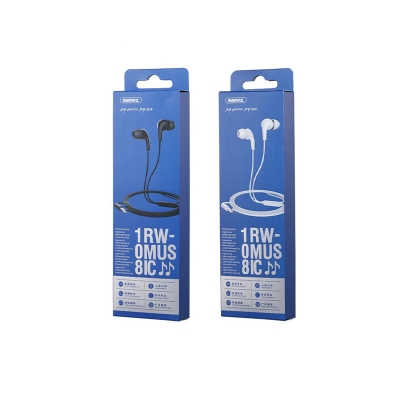 Picture of Remax Rw-108 Stereo Music Headphones With Hd Mic In-Ear 3.5Mm Plug