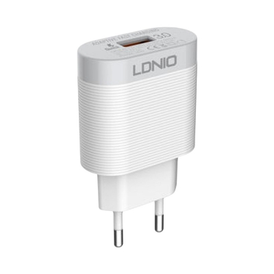 Picture of LDNIO A303Q Qualcomm 3.0 Travel Companion Quick Charger with Lightning Cable For iPhone 6 6s 6s Plus 7 7+ 8 8+ iPhone X Xs Max Xr