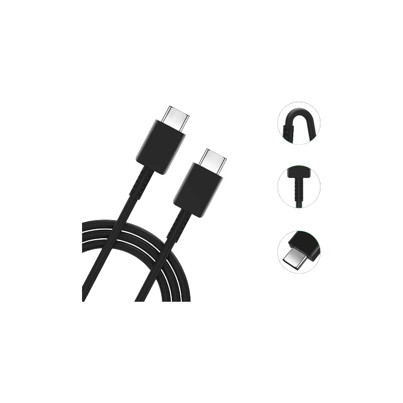 Picture of For Samsung Galaxy Note 10 Plus Type-C to Type-C PD Charge and Sync Cable PD QC3.0 Quick Charge Cable For Samsung Galaxy Note 10 Note10+ S20 Ultra