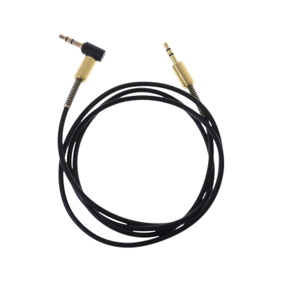 Picture of Aux Audio Cable 3.5mm Jack Male to Male HIFI Universal Stereo Audio Cable For Speakers Car Headphones 90 Degree Angle