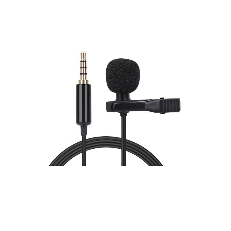Picture of Tiktok Mic Lav Single-Head Clip on Lapel Microphone 3.5mm Aux Jack Recording Mic for iPhone Sumsang DSLR Camera Live Class PC Laptop Youtube Tiktok Videos