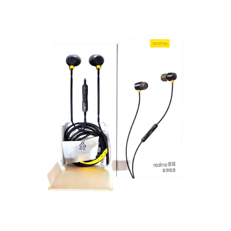 Picture of Realme Buds 2 Earphone 3.5mm Jack Earbuds In-Ear Wired Magnetic Earphone Music Headset For Smartphone Realme 6 Pro 6 6i X50 Pro X2