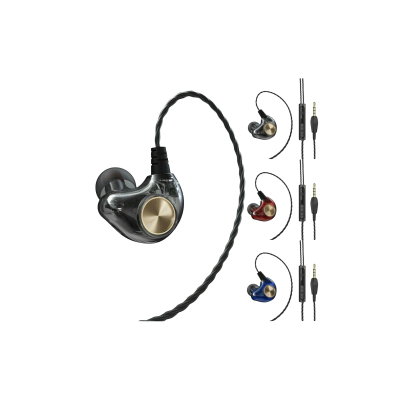 Picture of Original Fonge K1 Transparent In-Ear Earphone Subwoofer Stereo Bass Earbuds Earphone With Mic For iPhone Huiaomi Samsung Huawei Vivo High Quality - Ear Phone - Headphone