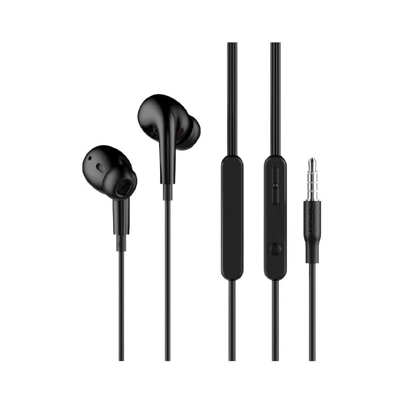 Picture of UiiSii UX Wired In-Ear Dynamic Headset with Mic Black
