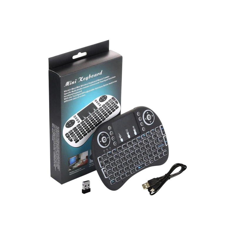 Picture of 2.4G wireless i8 Fly Air Mouse mini Keyboard Remote Control Touchpad Handheld Keyboard Air Mouse for TV BOX PC Laptop Tablet Mini PC