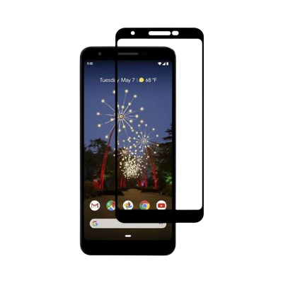 Picture of For Google Pixel 3A Screen Protector Tempered Glass Curved Glass  Full Glue Glass Protector