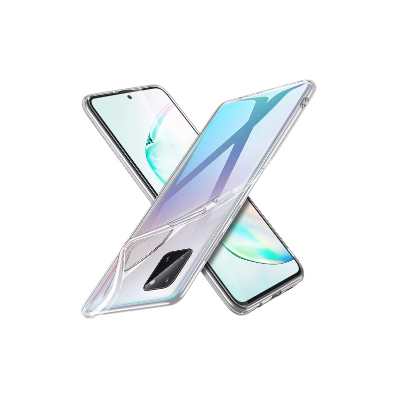 Picture of For Samsung Galaxy S10 Lite (S10 Lite 5G 2020) Case Crystal Clear Soft TPU Ultra-Thin 1.5MM [Slim Fit] Flexible Cover Transparent Phone Back Cover