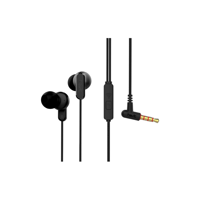 Picture of HAVIT IX106  (Hifi Bass) Wired Earphones with Mic