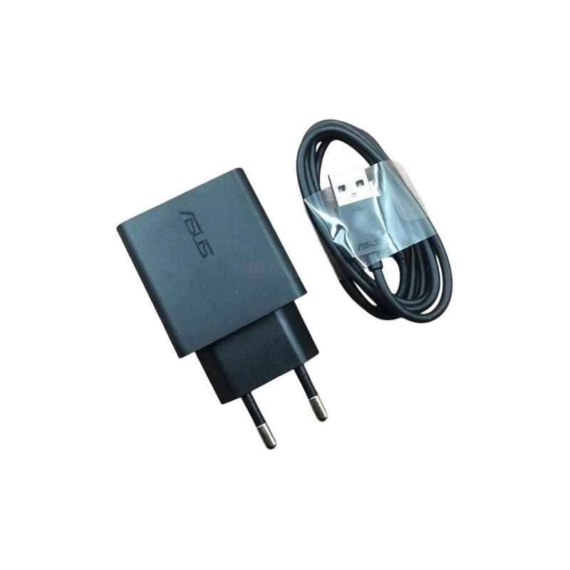 Picture of For Asus Zenfone Max Pro M1 / Max Pro M2 Phone Charger Travel EU Plug Micro USB 10W AC Charger Adapter with Micro USB Data Cable For Zenfone 5 Lite 4 Selfie Lite 2 Max M2