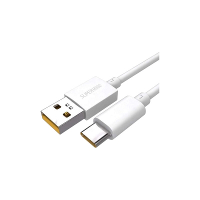 Picture of Usb C Super Fast Cable Super Vooc Type C Realme Charging & Data Sync Cable For Vooc Charger Cable For Oppo Realme X50 Pro/X2 Pro/6 Pro/ Realme Xt 730G/Realme X50M 5G/Realme 6S/X3/V5 - Type C Cable