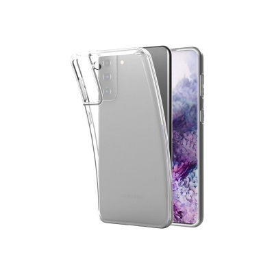 Picture of For Samsung Galaxy S21 / Galaxy S21 5G Premium Crystal Clear Soft TPU Cover Ultra Thin (1.5mm) Shockproof Transparent Cover - Phone - Camera