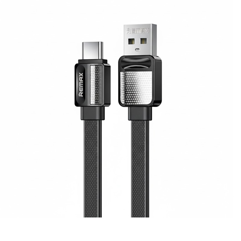 Picture of Remax RC-154a Type-C Platinum PRO Data Cable Flat USB 5V/2.4A 1M Quick Charge Fast Data Sync Type C Data Cable
