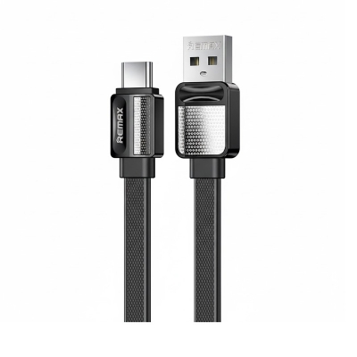 Picture of Remax RC-154a Type-C Platinum PRO Data Cable Flat USB 5V/2.4A 1M Quick Charge Fast Data Sync Type C Data Cable