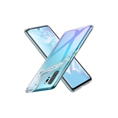 Picture of For Huawei P30 Pro Crystal Clear TPU 1.5MM Cover Soft Clear Gel Case Transparent Clear Silicone TPU Gel Back Cover