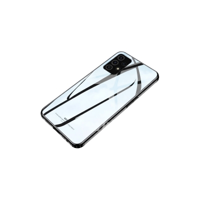 Picture of For Samsung Galaxy A52  A52 5G Phone Case Tempered Glass Phone Soft TPU Back Cover Glossy Fashion Coolent Glass Casing - মোবাইল ফোন - Phone (Back Case Cover For Smartphone)