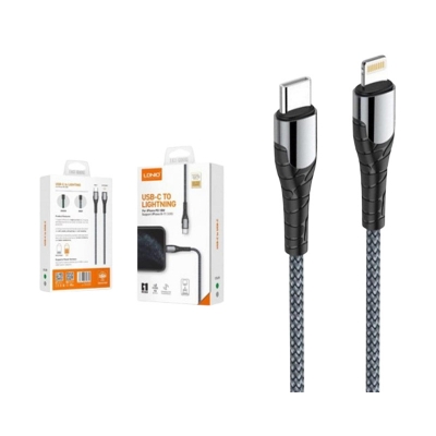 Picture of LDNIO LC111 USB-C To Lightning 30W For iPhone 1 Meter Type-C To Lightning Charging & Data Transmission Cable For iPhone 12 Pro Max / iPhone 11 Pro Max