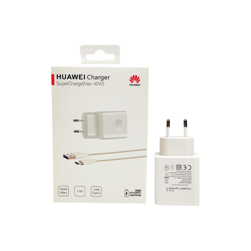 Picture of For HUAWEI P30 Pro Fast Charger (40W Max) 22.5W Supercharge Type C Cable For HUAWEI P30 P40 P40 Lite P10 P20 Pro P20 Lite Mate 9 10 Pro Mate 20 Pro V20
