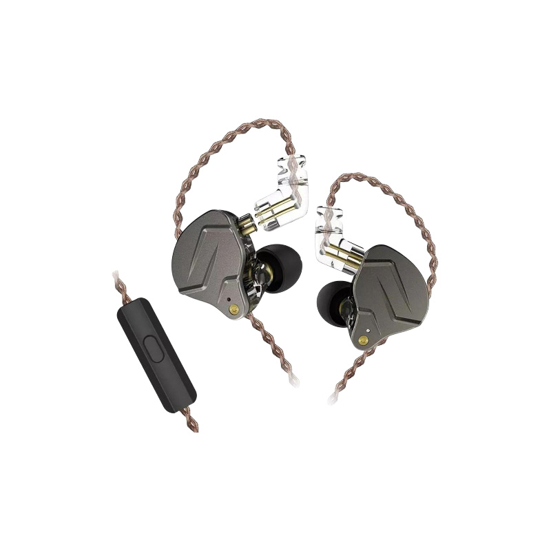Picture of KZ ZSN Pro Hybrid Technology Earphone Classic Upgrade Dual Driver 1BA+1DD Hybrid Metal Earphones HIFI In-Ear Monitor with Detachable 2Pin Cable Zin Alloy Panel