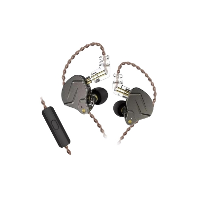 Picture of KZ ZSN Pro Hybrid Technology Earphone Classic Upgrade Dual Driver 1BA+1DD Hybrid Metal Earphones HIFI In-Ear Monitor with Detachable 2Pin Cable Zin Alloy Panel