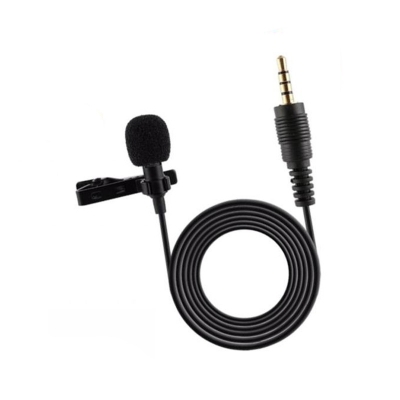 Picture of Lavalier GL-119 Mini Microphone Wired Omni Directional Mic 3.5mm Aux Jack Mic Conference Portable Microphone For Mobile Phone Camera