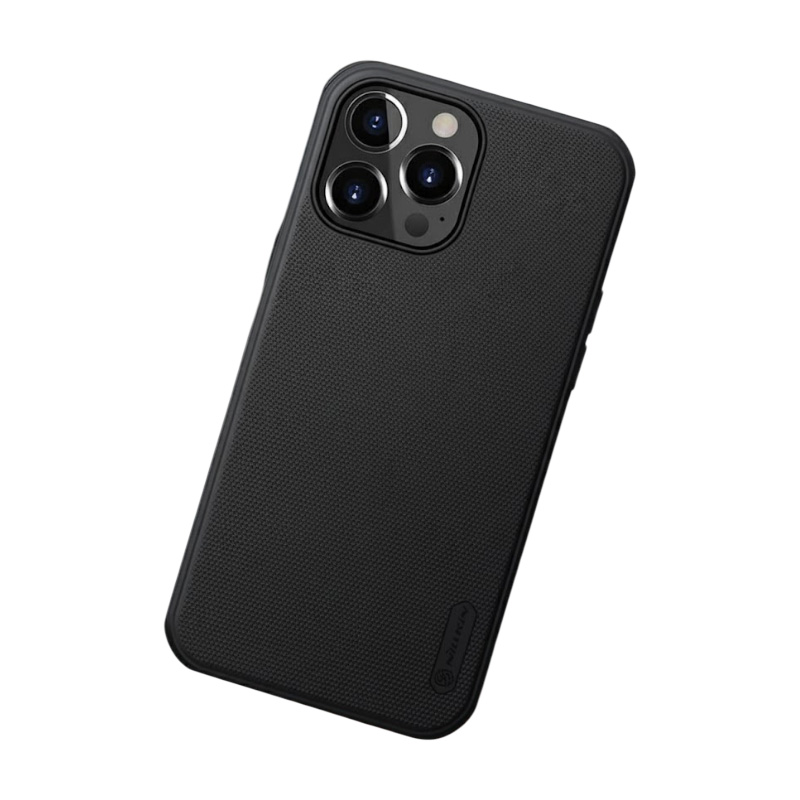 Picture of For iPhone 13 Pro (6.1 inch)  Nillkin Super Frosted Shield Pro Case with Logo Cut Matte Cover Salient Dot Design Back Cover